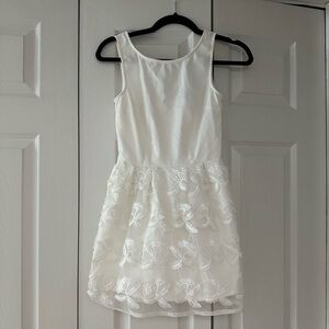 Cute white dress with flowers